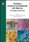 Evolution equations and materials with memory. Proceedings, Rome 2010 libro