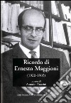 Ricordo di Ernesto Maggioni libro