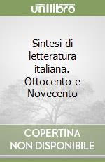 Sintesi di letteratura italiana. Ottocento e Novecento libro