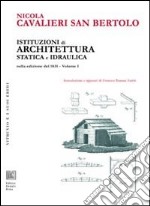 Istituzioni di architettura statica e idraulica libro