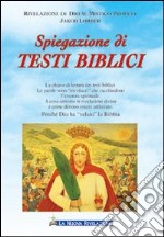 Spiegazione di testi biblici libro