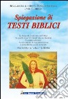 Spiegazione di testi biblici libro