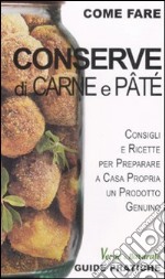 Conserve di carne e patè libro