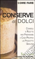 Conserve di dolci libro