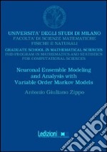 Neuronal ensemble modelling and analysis with variable order markov models libro