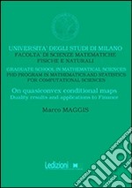 On quasiconvex conditional maps. Duality results and applications to finance libro