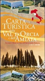 Carta turistica della Val d'Orcia e dell'Amiata 1:120.000