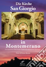 Die kirche San Giorgio in Montemerano. Ein malerisches dorf in den hügeln der Toskanischen maremma libro