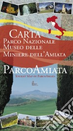 Carta Parco Nazionale Museo delle Miniere dell'Amiata. Riproduce in scala 1: 120.000 l'intera zona libro