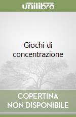 Giochi di concentrazione