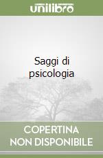 Saggi di psicologia libro