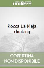 Rocca La Meja climbing libro