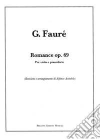 Faurè Romance op.69 per viola e piano