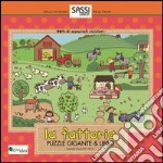 La fattoria. Puzzle gigante. Ediz. illustrata. Con libro libro