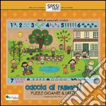 Caccia ai numeri! Puzzle gigante. Ediz. illustrata. Con libro libro