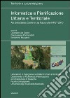 Informatica e pianificazione urbana e territoriale. Atti della 6° Conferenza nazionale INPUT 2010. Vol. 3 libro