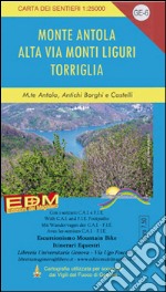 GE 6 Monte Antola, Torriglia, alta via dei monti liguri 1:25.000 libro