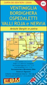 IM 3 Imperia, Ventimiglia, Pigna, alta via dei monti liguri 1:25.000 libro