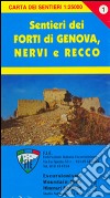 GE 1 Forti di Genova e sentieri tra Nervi e Recco alta via dei monti liguri libro