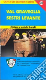 GE 3 Sestri Levante e Val Graveglia 1:25000 libro