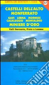 AL 21 Castelli dell'Alto Monferrato, Gavi, Lerma e miniere d'orlerma libro