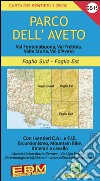 GE 15 Parco dell'Aveto foglio Est e Sud 1:25.000 libro di Tarantino Stefano Di Biasio Nico