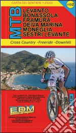 MTB-2 Levanto. Carte dei sentieri di Liguria per mountain bike MTB VTT libro