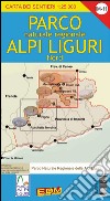 Parco naturale regionale alpi liguri nord. Carta dei sentieri 1:25.000 libro di Tarantino Stefano Torchio Silvia Vigo Andrea