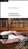 Passaggio di proprietà libro