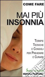 Mai più insonnia libro