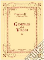 Giornale dei viaggi. Vol. 4 libro