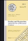 Studi e ricerche-Studies and researches (30) libro