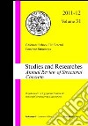 Studi e ricerche-Studies and researches (31) libro