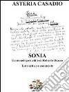 «Sonia» un monologo inedito di Roberto Bracco. Testi critico e commento libro
