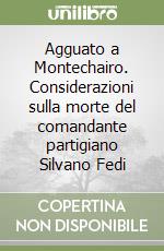 Agguato a Montechairo. Considerazioni sulla morte del comandante partigiano Silvano Fedi libro