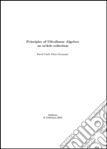 Principles of ultralinear algebra. An article collection libro