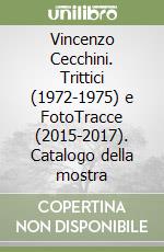 Vincenzo Cecchini. Trittici (1972-1975) e FotoTracce (2015-2017). Catalogo della mostra libro