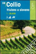 Collio friulano e sloveno 1:25.000 libro