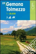 Gemona Tolmezzo 1:25.000 libro