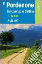 Pordenone tra Livenza e Cellina 1:30.000 libro