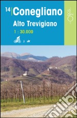 Conegliano alto trevigliano 1:30.000 libro