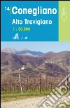 Conegliano alto trevigliano 1:30.000 libro