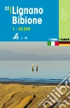 Lignano, Bibione 1:35.000. Ediz. multilingue. Con Carta geografica ripiegata libro