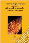 I sistemi di programmazione e controllo nelle aziende bergamasche. Risultati di una ricerca empirica libro di Cattaneo C. (cur.)