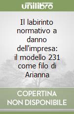 Il labirinto normativo a danno dell'impresa: il modello 231 come filo di Arianna