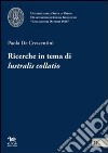 Ricerche in tema di «lustralis collatio» libro