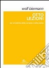 Otto lezioni per un'estetica della canzone e della poesia libro