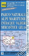 Carta n. 113 Parco naturale Alpi Marittime, Entracque, Valdieri, Mercantour, Gelas 1:25.000. Carte dei sentieri e dei rifugi. Serie monti libro