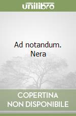 Ad notandum. Nera libro