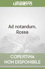 Ad notandum. Rossa libro